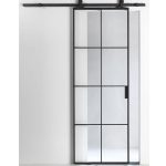 Stumdomos industrinio stiliaus durys Amsterdam