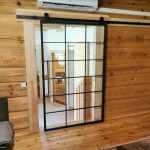 Stumdomos industrinio stiliaus durys Nr. 5