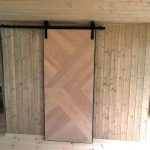 Stumdomos durys OAK 2