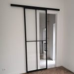 Stumdomos industrinio stiliaus durys Nr. 7